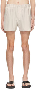 Coperni SSENSE Exclusive Beige Tailoring Boxer Shorts - Coperni Ssense exclusif beige adapter boxer short - Coperni Ssense 독점적 인 베이지 조 맞는 복서 반바지