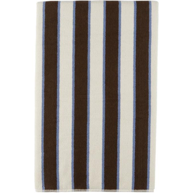 Tekla SSENSE Exclusive Multicolor Stripe Bath Sheet Towel-Towels-BlackSkinny