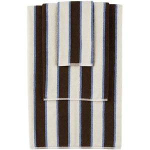 Tekla SSENSE Exclusive Multicolor Stripe Towel Set-Towels-BlackSkinny