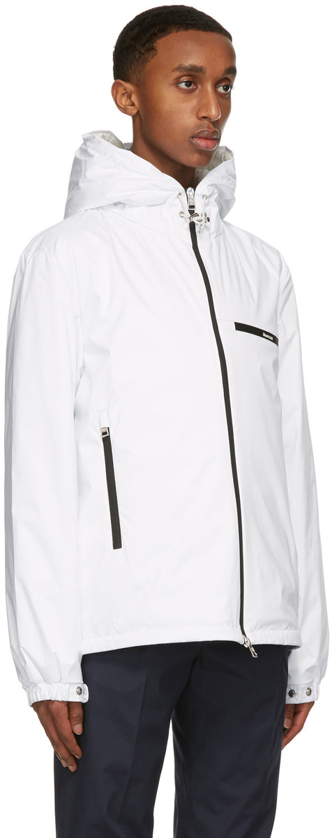 Moncler White Down Loupiac Jacket – BlackSkinny