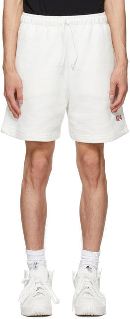 424 White Logo Shorts - 424 shorts de logo blanc - 424 화이트 로고 반바지
