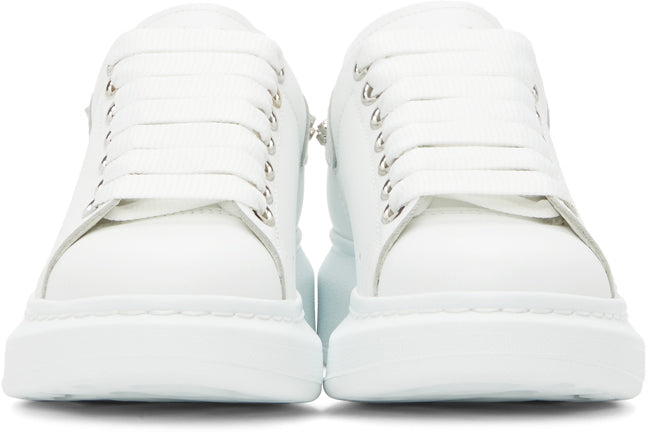 Alexander McQueen White Studded Oversized Sneakers – BlackSkinny