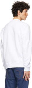 Fendi White Trompe L'Oeil Sweatshirt