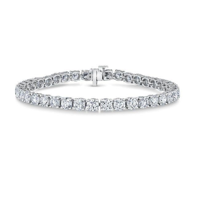 12ctw Round Lab Grown Diamond Tennis Bracelet