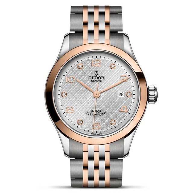 1926 28mm Diamond-Set Dial Two-Tone Stainless Steel Watch M91351-0002