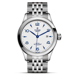 1926 28mm Opaline and Blue Dial Stainless Steel Watch M91350-0005