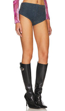 1XBLUE Denim Hot Pants in Blue