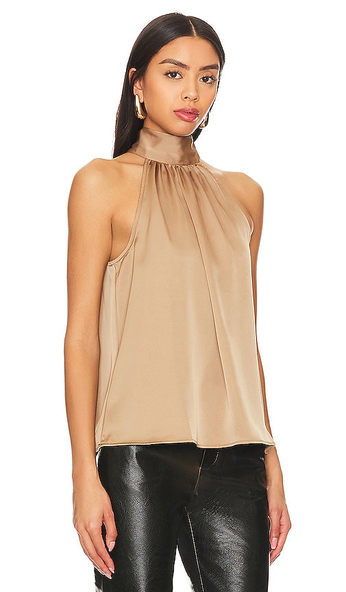 1. STATE Halter Top in Purple