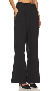 1. STATE High Waisted Trouser in Black