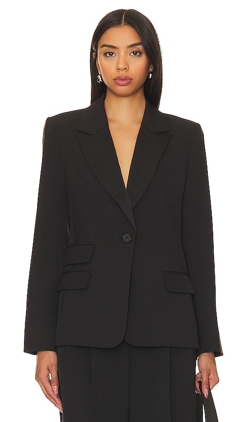 1. STATE Tuxedo Blazer in Black - 1. Blazer de smoking STATE en noir - 1. STATE 黑色燕尾服西装外套 - 1. STATE Smoking-Blazer in Schwarz - 1. STATE 턱시도 블레이저 블랙 컬러 - 1. Blazer da smoking STATE in nero