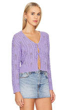 27 miles malibu Andie Cardigan in Purple