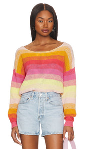 27 miles malibu Kehlani Pullover in Orange - 27 miles malibu Kehlani Pull en Orange - 27 英里 malibu Kehlani 橙色套头衫 - 27 Meilen Malibu Kehlani Pullover in Orange - 27 Miles Malibu Kehlani 풀오버, 오렌지 색상 - Pullover Malibu Kehlani da 27 miglia in arancione
