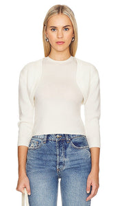 27 miles malibu Oralie Sweater in White - 27 miles malibu Pull Oralie en blanc - 27 英里 malibu Oralie 白色毛衣 - 27 Meilen Malibu Oralie Pullover in Weiß - 27 Miles Malibu Oralie 스웨터화이트 색상 - Maglione Oralie di Malibu da 27 miglia in bianco