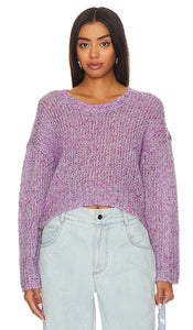 27 miles malibu Gaetana Sweater in Purple - 27 miles malibu Pull Gaetana en Violet - 27miles malibu Gaetana 紫色毛衣 - 27 Meilen Malibu Gaetana Pullover in Lila - 27 Miles Malibu Gaetana 스웨터 색상은 퍼플 색상입니다. - Maglione 27 miglia Malibu Gaetana in viola