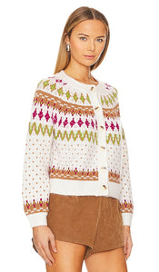 27 miles malibu Calista Sweater in White