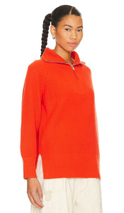 27 miles malibu Mavis Sweater in Orange