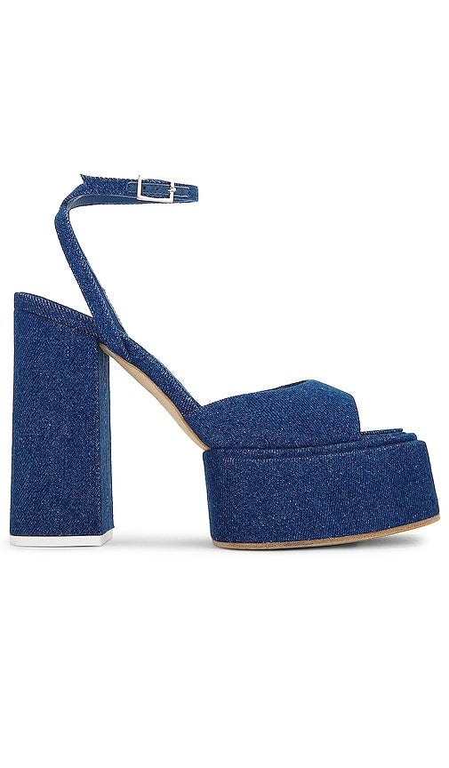 3JUIN Beth Heel in Blue - Talon Beth 3JUIN en bleu - 3JUIN Beth Heel 蓝色 - 3JUIN Beth Heel in Blau - 3JUIN 베스힐 in 블루 - 3JUIN Beth Heel in blu