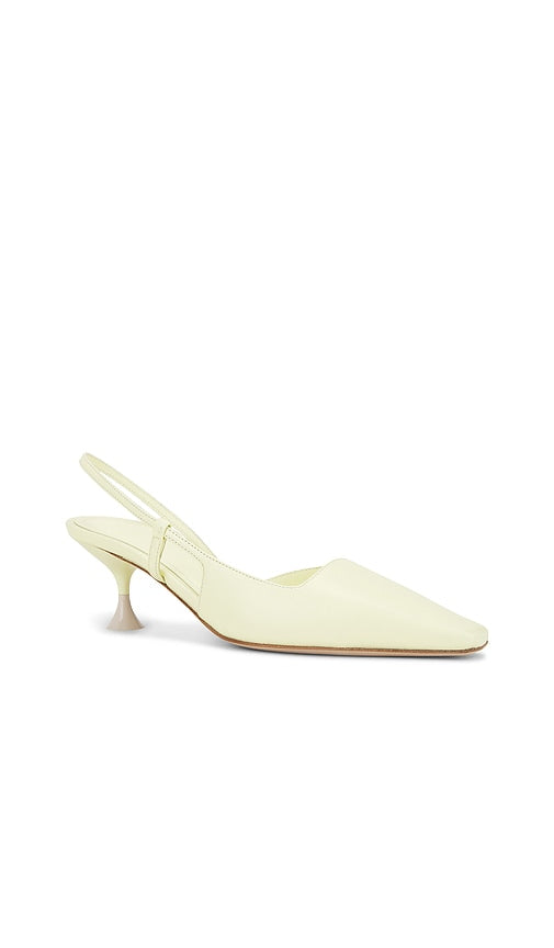 3JUIN Kira Pumps in Yellow