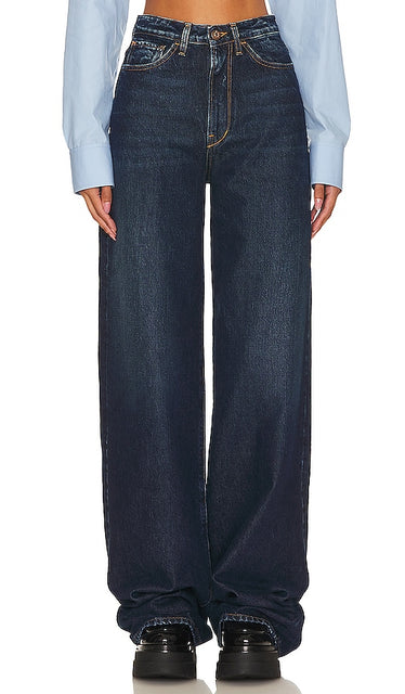 3x1 Flip Wide Leg in Blue