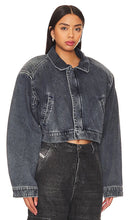 3x1 Amelia Crop Jacket in Blue