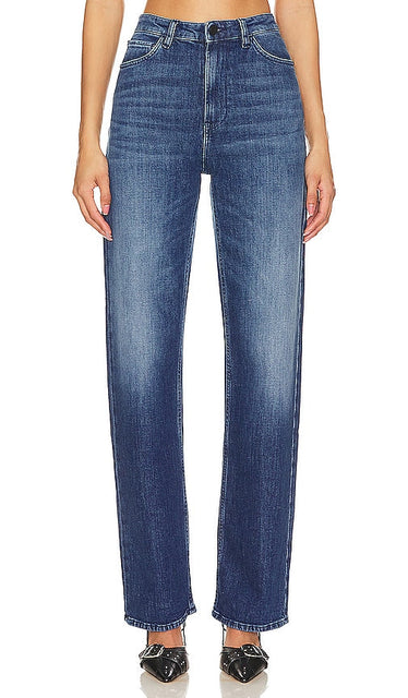 3x1 Diana Wide Leg in Blue - 3x1 Diana jambe large en bleu - 3x1 Diana 蓝色阔腿裤 - 3x1 Diana Wide Leg in Blau - 3x1 Diana 와이드 레그 블루 색상 - Gamba larga Diana 3x1 in blu