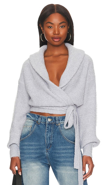 525 525 Boucle Ballerina Wrap in Baby Blue - 525 525 Boucle Ballerine Wrap en Bleu Bébé - 525 525 淡蓝色 Boucle 芭蕾舞裹身裙 - 525 525 Bouclé-Ballerina-Tragetuch in Babyblau - 525 525 부클레 발레리나 랩 베이비 블루 색상 - 525 525 Coprispalle Boucle ballerina in celeste