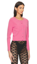 525 Eva Cropped Cardi in Pink