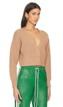 525 Jenny Cropped Cardi in Brown