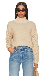 525 Talia Sweater in Beige - Pull 525 Talia en Beige - 525 Talia 米色毛衣 - 525 Talia Pullover in Beige - 525 Talia 스웨터베이지색 - Maglione 525 Talia in beige