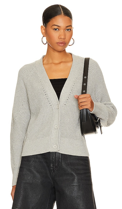 525 Cora Cardigan in Grey - Cardigan 525 Cora en gris - 525 Cora 灰色开衫 - 525 Cora Cardigan in Grau - 525 CORA 가디건 그레이 색상 - Cardigan 525 Cora in grigio