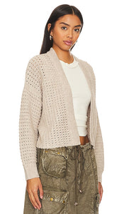 525 Raven Cardigan in Beige