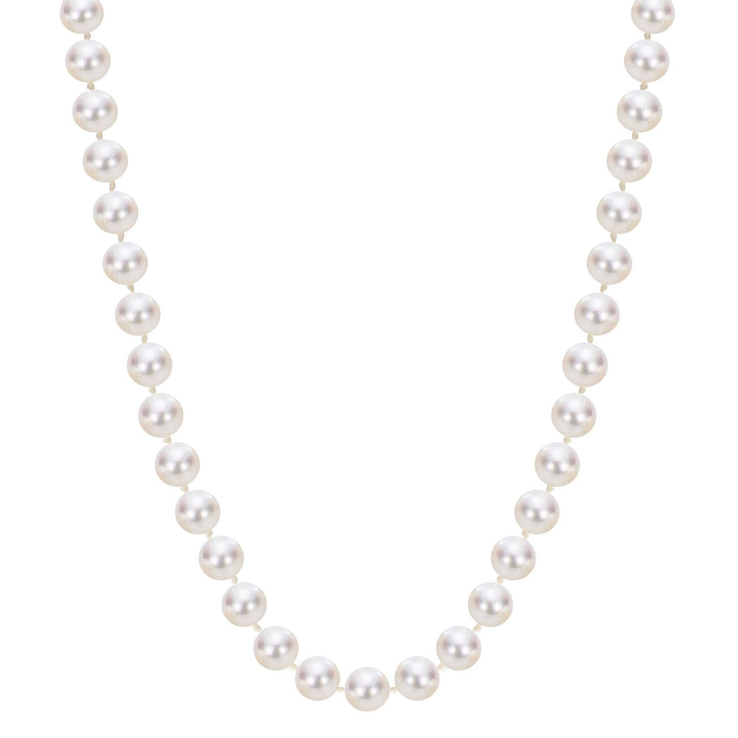 6.5-7mm Akoya Cultured Pearl Strand Necklace, 18 Inches