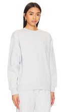 7 Days Active Organic Crewneck Sweatshirt in Baby Blue
