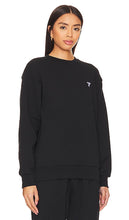 7 Days Active Organic Crewneck Sweatshirt in Black