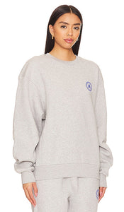 7 Days Active Organic Crewneck Sweatshirt in Grey