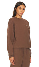 7 Days Active Organic Fitted Crew Neck in Brown