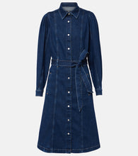 7 For All Mankind Denim midi dress. 7 For All Mankind 牛仔中长连衣裙