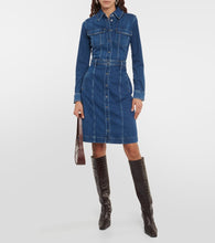7 For All Mankind Luxe denim shirt dress