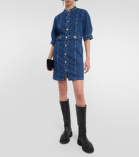 7 For All Mankind Marina denim minidress