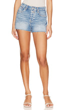 7 For All Mankind Monroe Short in Blue - Short Monroe 7 For All Mankind en bleu - 7 For All Mankind 蓝色短裤 - 7 For All Mankind Monroe Short in Blau - 7 For All Mankind 먼로 쇼트 블루 - Pantaloncini Monroe 7 For All Mankind in blu