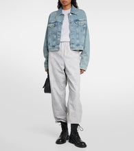 7 For All Mankind Nellie cropped denim jacket