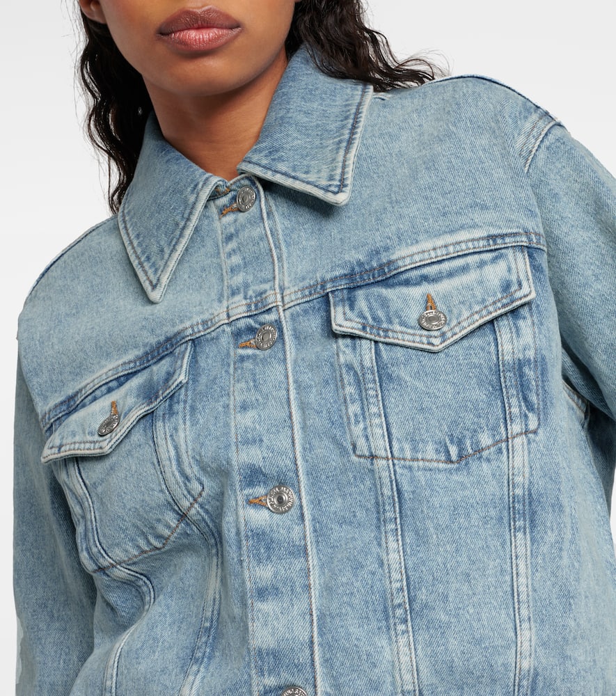 7 For All Mankind Nellie cropped denim jacket