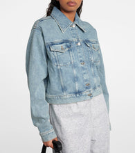 7 For All Mankind Nellie cropped denim jacket