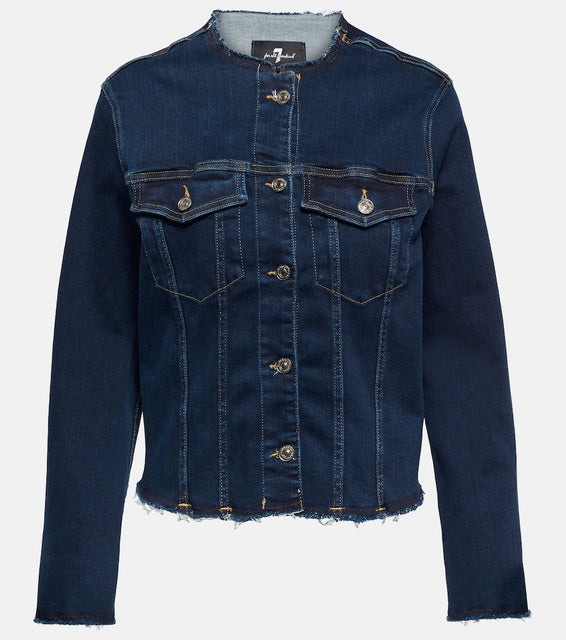 7 For All Mankind Slim Illusion denim jacket