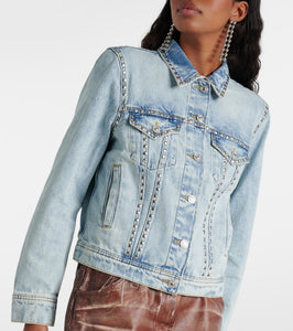 7 For All Mankind Studded denim jacket