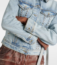 7 For All Mankind Studded denim jacket