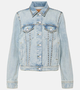 7 For All Mankind Studded denim jacket