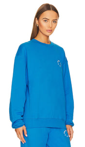 7 Days Active Organic Crew Neck in Blue