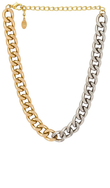 8 Other Reasons Benni Chain Necklace in Metallic Gold