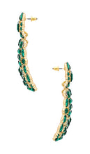 8 Other Reasons Bling Bling Earrings in Dark Green